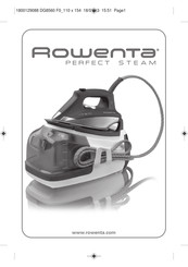 ROWENTA Perfect Steam DG8560 Bedienungsanleitung