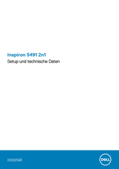 Dell Inspiron 5491 2n1 Einrichtung Und Technische Daten