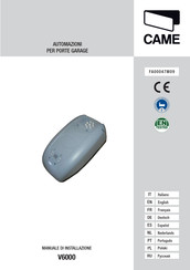CAME V6000 Installationsanleitung