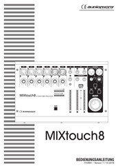 audiophony MIXtouch8 Bedienungsanleitung
