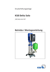 KSB Delta Solo SVP Betriebs-/Montageanleitung