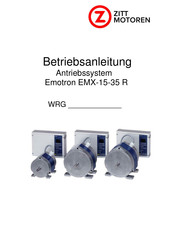 Emotron EMX-R-35S Betriebsanleitung