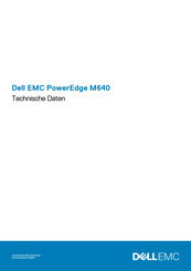 Dell EMC PowerEdge M640 Technische Daten