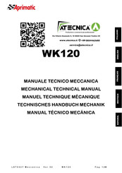 Aprimatic WK120 Technisches Handbuch Mechanik