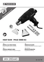 Parkside PHLG 2000 D3 Originalbetriebsanleitung