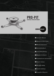 OMNI mount PRO-PJT Benutzerhandbuch