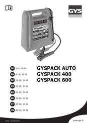 GYS GYSPACK 400 Betriebsanleitung
