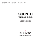 Suunto TEAM POD Bedienungsanleitung