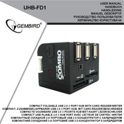 Gembird UHB-FD1 Handbuch