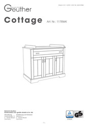 geuther Cottage Bedienungsanleitung