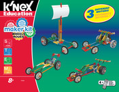 K'Nex Education Three Wheel Spring Racer Montageanleitung