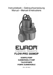 EUROM FLOW-PRO 350MOP Gebrauchsanweisung