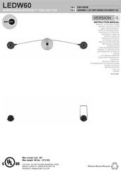 Omnimount LEDW60 Benutzerhandbuch