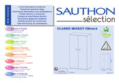 SAUTHON selection CLASSIC MICKEY CM191A Bedienungsanleitung