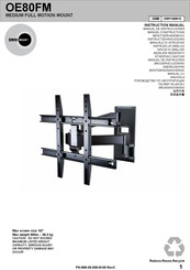 Omnimount OE80FM Benutzerhandbuch