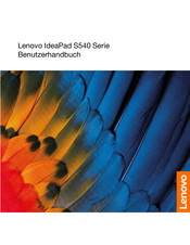 Lenovo IdeaPad S540-Serie Benutzerhandbuch