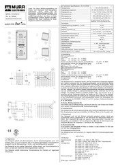 Murr Elektronik MCS5-115-230/12 Bedienungsanleitung