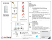 Bosch ISC-PDL1-WA18G Installationsanleitung