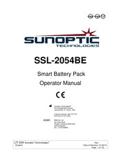 Sunoptic Technologies SSL-2054BE Bedienungsanleitung