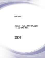 IBM 8286-42A Bedienungsanleitung