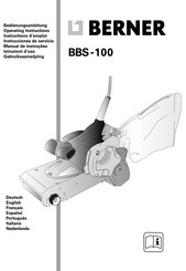 Berner BBS-100 Bedienungsanleitung