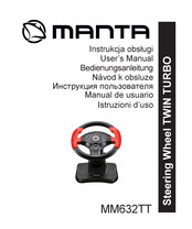 Manta Steering Wheel TWIN TURBO Bedienungsanleitung