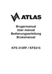 Atlas KFS 315RF Bedienungsanleitung