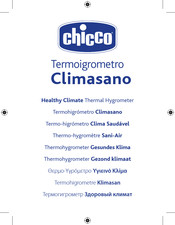 Chicco Healthy Climate Gebrauchsanweisung