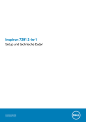 Dell Inspiron 7391 2-in-1 Einrichtung Und Technische Daten