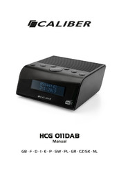 Caliber HCG011DAB Bedienungsanleitung