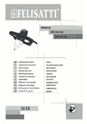 Felisatti MF800VE Bedienungsanleitung