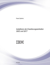 IBM 5877 Installationsanleitung