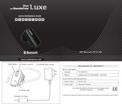 Mr Handsfree Blue Luxe Kurzanleitung