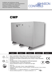 Johnson Controls cwp series Installations- Und Wartungshandbuch
