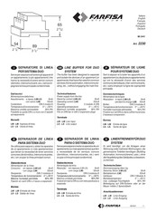 FARFISA INTERCOMS Mi 2441 Handbuch