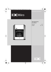 IDC Mikro Betriebsanleitung