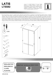 Forte LATIS LTSS82 Montageanleitung