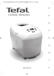 TEFAL HOME BREAD OW500530 Bedienungsanleitung