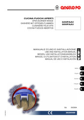 Angelo Po 08WFAAV Bedien- Und Installationshandbuch