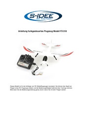 S-idee FX 818 Bedienungsanleitung