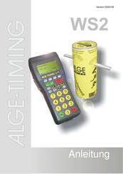ALGE-Timing Windspeed WS2 Anleitung