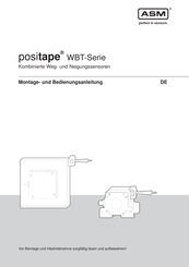 Asm positape WBT-Serie Montage- Und Bedienungsanleitung