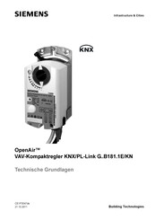 Siemens OpenAir G B181.1E/KN Serie Technische Grundlagen