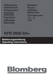 Blomberg KFD 9950 XA+ Bedienungsanleitung