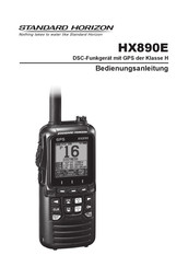Standart Horizon HX890E Bedienungsanleitung