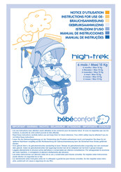 Bebe Confort High Trek Handbucher Manualslib