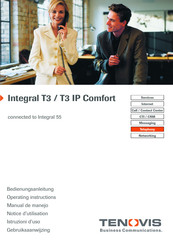 Tenovis Integral T3 IP Comfort Bedienungsanleitung