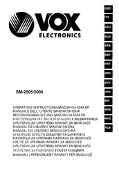 VOX electronics SM-2006 Bedienungsanleitung