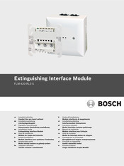 Bosch FLM-420-RLE-S Installationsanleitung