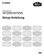 Canon W7200 Installations Anleitung